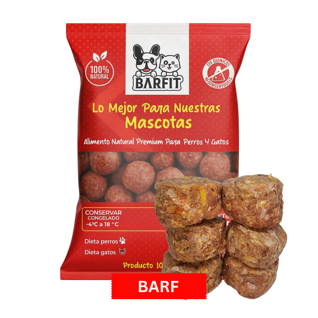 RECETA BARF POLLO-PEZ