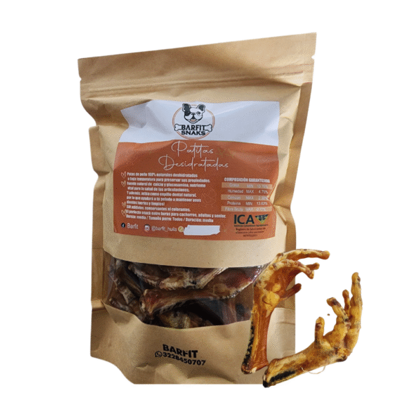 SNACK PATAS DESHIDRATADAS